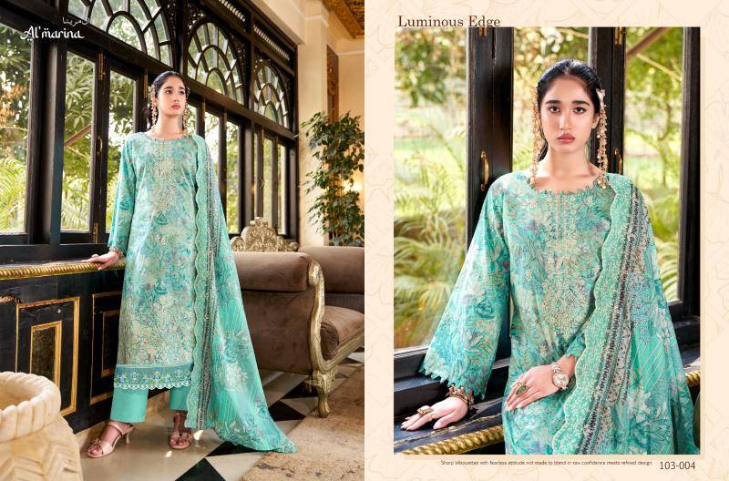 Almarina chikankari vol-2 dress material suppliers in Kolkata